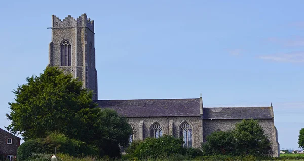 Εκκλησία Του Αγίου Ανδρέα Στο Gorleston Sea — Φωτογραφία Αρχείου