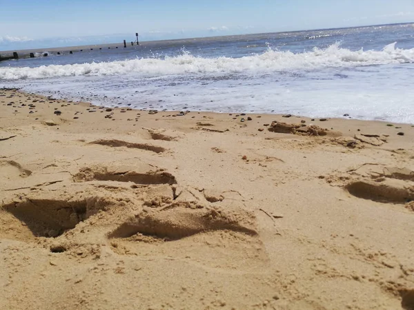 Southwold Beach Merita Una Visita Non Solo Faro — Foto Stock