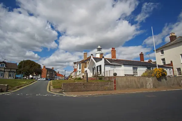 Southwold Beach Ist Einen Besuch Wert Nicht Nur Wegen Des — Stockfoto