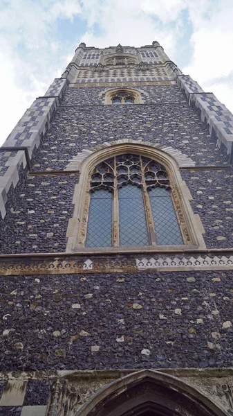 Mary Tower Stadskerk Van Ipswich Een Grade Monumentaal Gebouw — Stockfoto