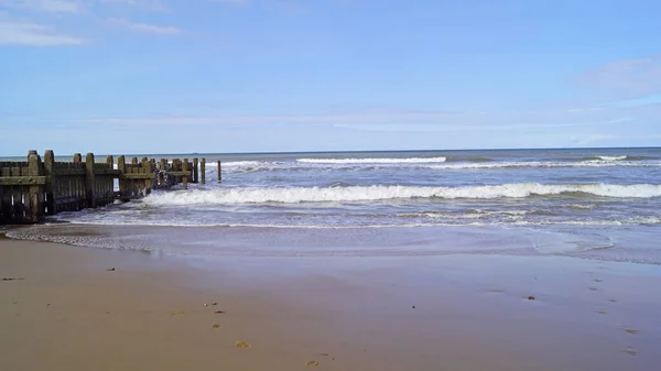 Walcott Beach Een Openbaar Strand Walcott Verenigd Koninkrijk — Stockfoto