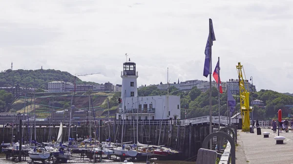 Scarborough Een Plaats Het Bestuurlijke Gebied North Yorkshire Het Engelse — Stockfoto