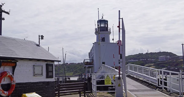 Scarborough Ist Eine Zentrale Stadt Der Englischen Grafschaft North Yorkshire — Stockfoto