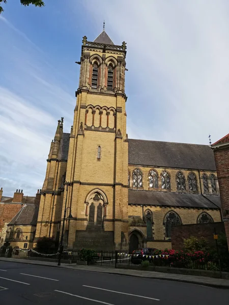 York Minster Επίσημα Καθεδρικός Ναός Και Μητροπολιτική Εκκλησία Του Αγίου — Φωτογραφία Αρχείου