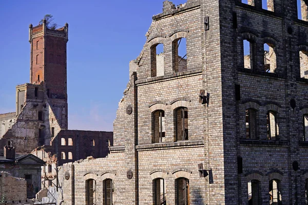 Sloop Van Het Opslaggebouw Van Het Boellberger Mill Complex Halle — Stockfoto