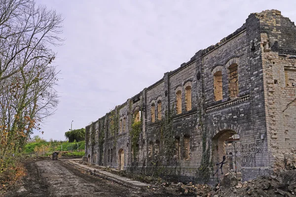 Halle Boellberger Mill Complex 건물의 — 스톡 사진