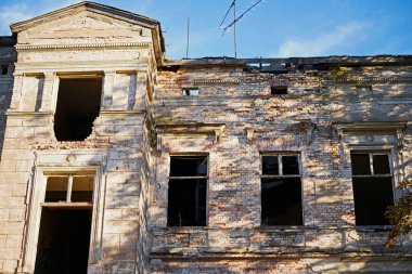 Halle Saale 'deki Boellberger Değirmeni' nin binasındaki eski villa.