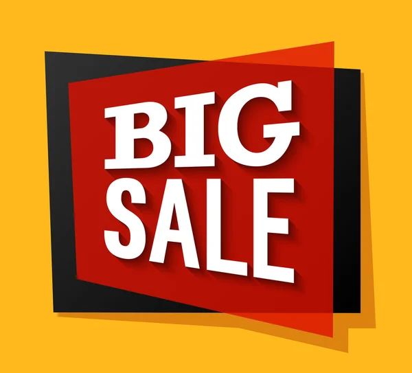 Big Sale Banner. — Stock Vector