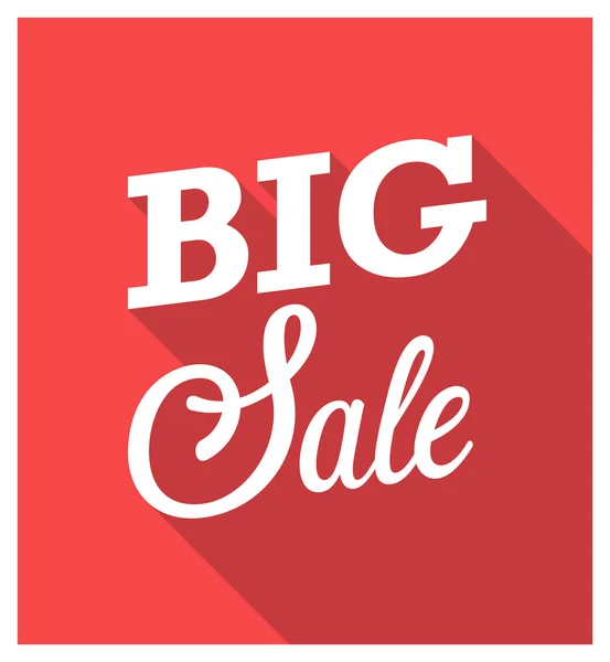 Big Sale Banner. — Stock Vector