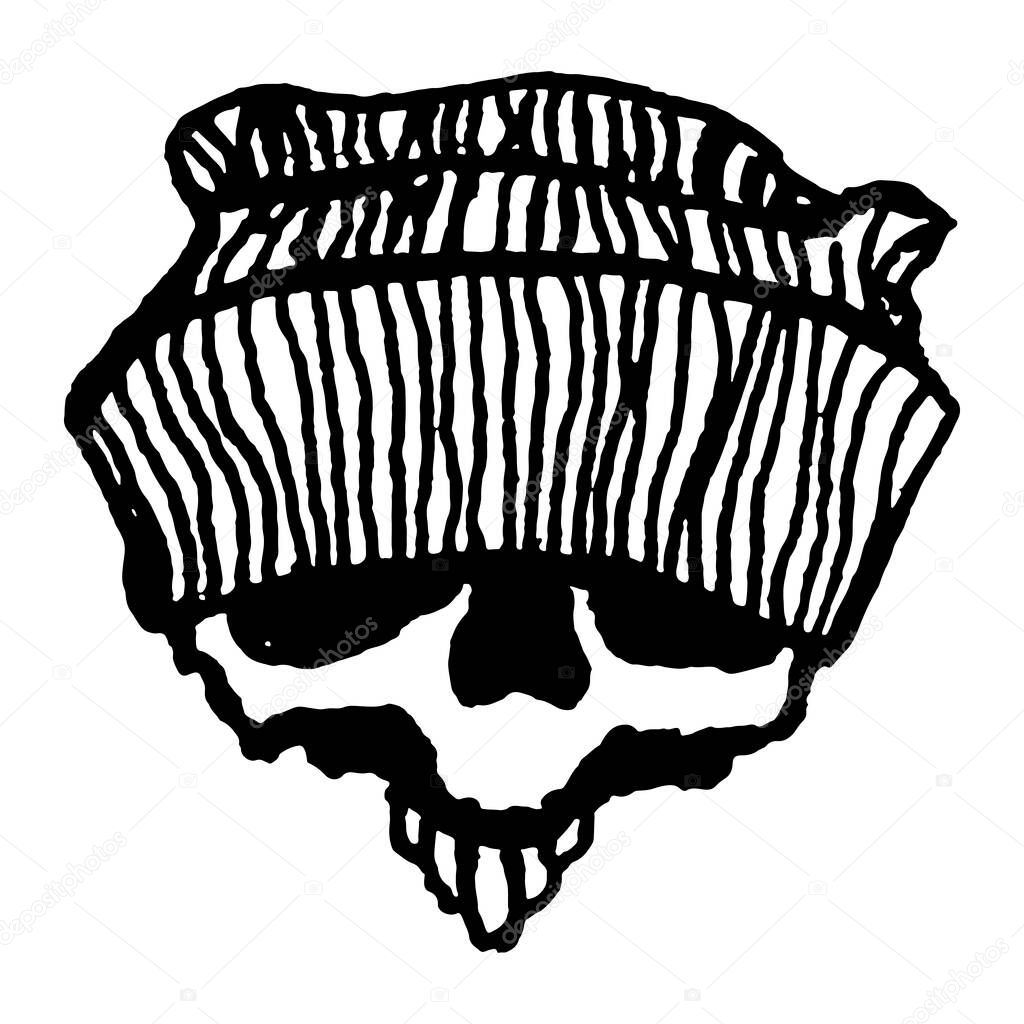 Pegatina De Un Hombre Duro De Dibujos Animados 39175831 PNG