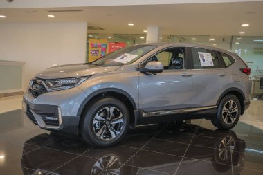 Kuantan, Malezya - 5 Aralık 2020: Kuantan, Malezya 'daki Honda araba galerisi .