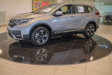 Kuantan, Malezya - 5 Aralık 2020: Kuantan, Malezya 'daki Honda araba galerisi .