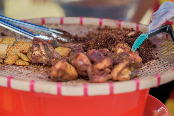 Ayam Berempah Bazar Ramadã — Fotografia de Stock