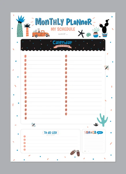 Diary Stickers Daily Planner Note Paper Stock Vector (Royalty Free)  1544655647