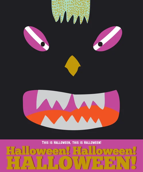 Happy halloween stron karty — Wektor stockowy