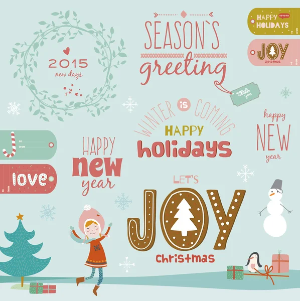 Happy New Year  Background. — Stock Vector