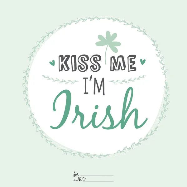 Plakat dla St. Patrick's Day — Wektor stockowy