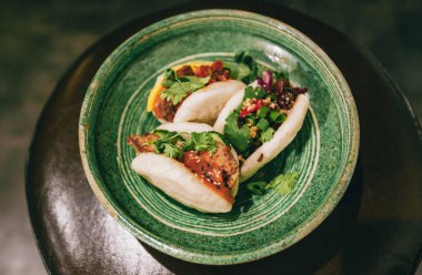 Doldurulmuş hazır bao çörekleri