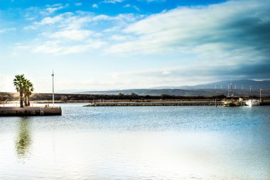 Port of  Le Barcarès, france