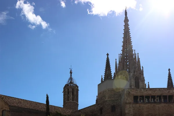 大聖堂バルセロナ — ストック写真