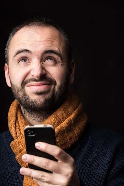 Telefoon gebruiken — Stockfoto