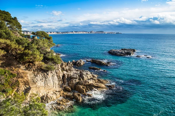 Spiaggia Costa brava — Foto Stock