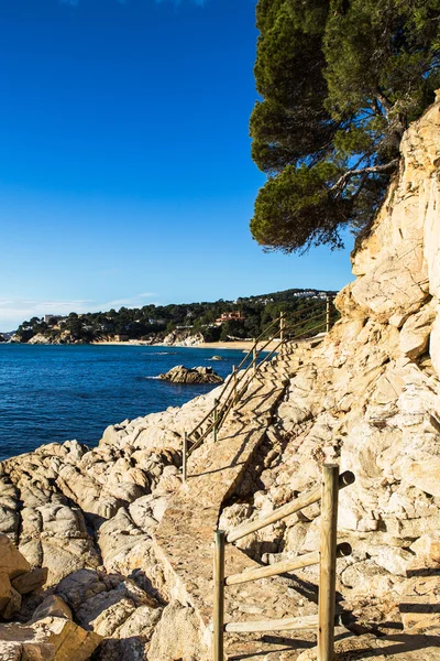 Costa brava praia — Fotografia de Stock