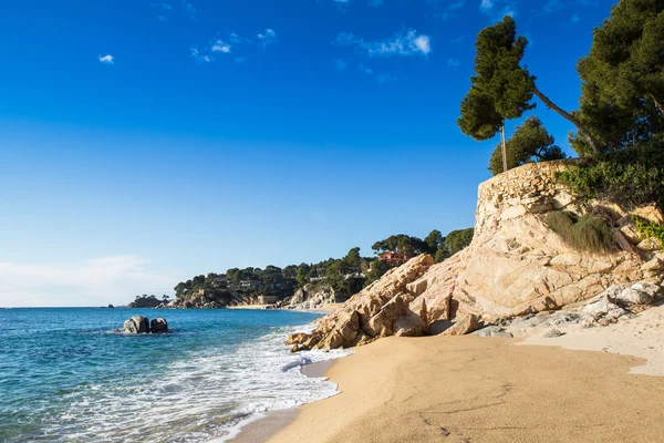 Costa brava plaży — Zdjęcie stockowe