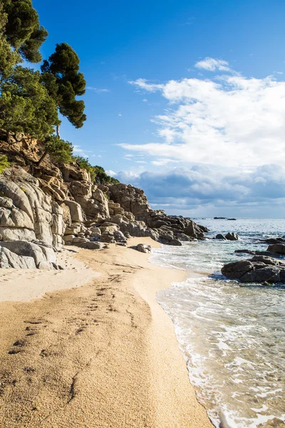 Costa brava praia — Fotografia de Stock