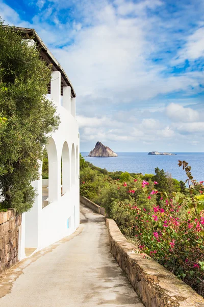 Місті Panarea — стокове фото