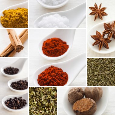 Cooking spices clipart