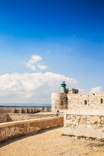 Сиракузский замок — стоковое фото