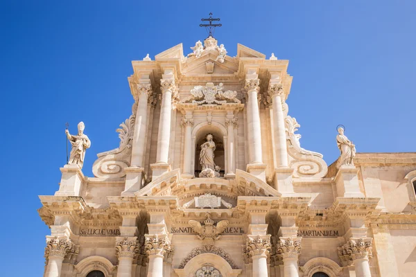 Siracusa cathedral — Stock Photo, Image