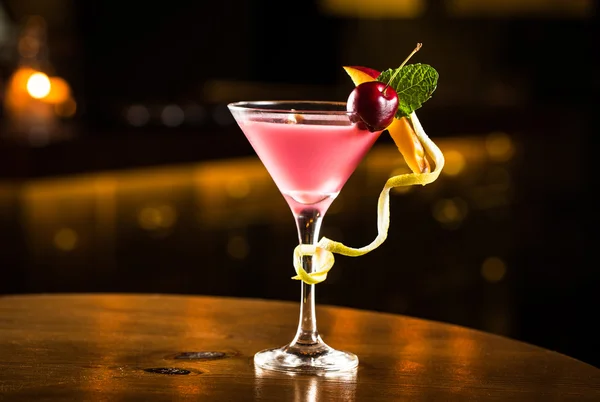 Rosa cocktail — Stockfoto