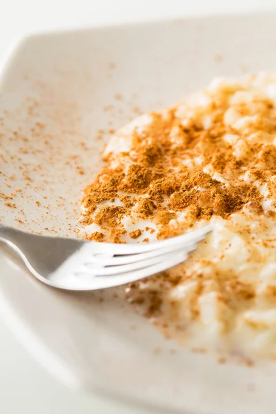 Rice and milk — Stock Photo, Image