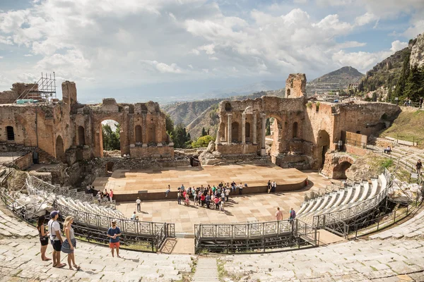 Teatro greco antico — Foto Stock