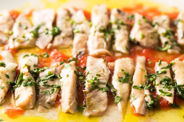 Filete de albacore — Fotografia de Stock