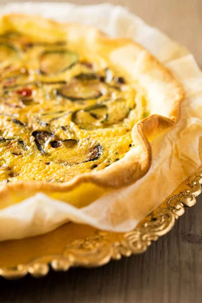 Quiche di asparagi — Foto Stock