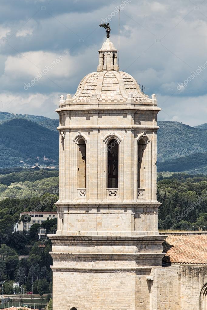 Resultado de imagen de catedral de girona torre parte del campanario