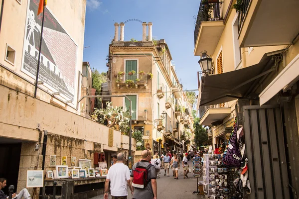 Turismo di Taormina — Foto Stock