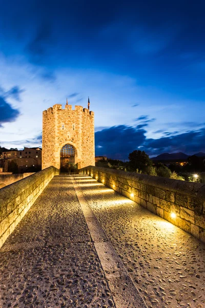 Besalu mittelalterliches Dorf — Stockfoto