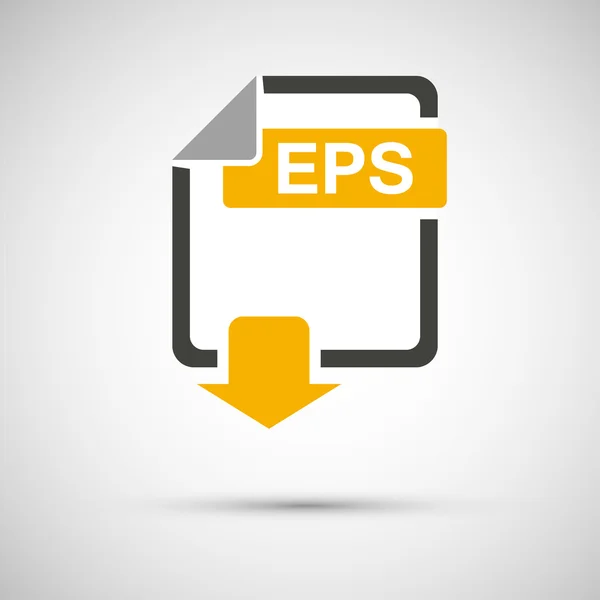 EPS dosya indirmek, gri bir arka plan üzerinde