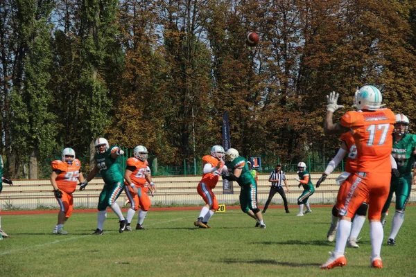 Partita Tra Team Kiev Stallions Minsk Hurricanes 2019 — Foto Stock