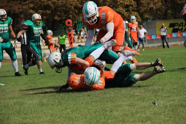 Partida Entre Equipe Kiev Stallions Minsk Hurricanes 2019 — Fotografia de Stock