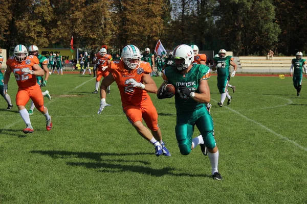 Partida Entre Equipe Kiev Stallions Minsk Hurricanes 2019 — Fotografia de Stock