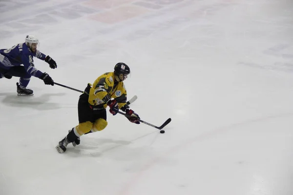 Partita Hockey Tra Squadra Kiev Falcons Club Bila Tcherkva Leopard — Foto Stock