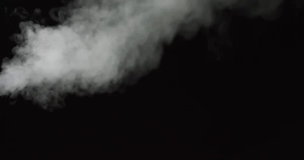 Lätt rök i ruiner scen, rökscen med alfa, rökpelare, atmosfärisk rök plym — Stockfoto