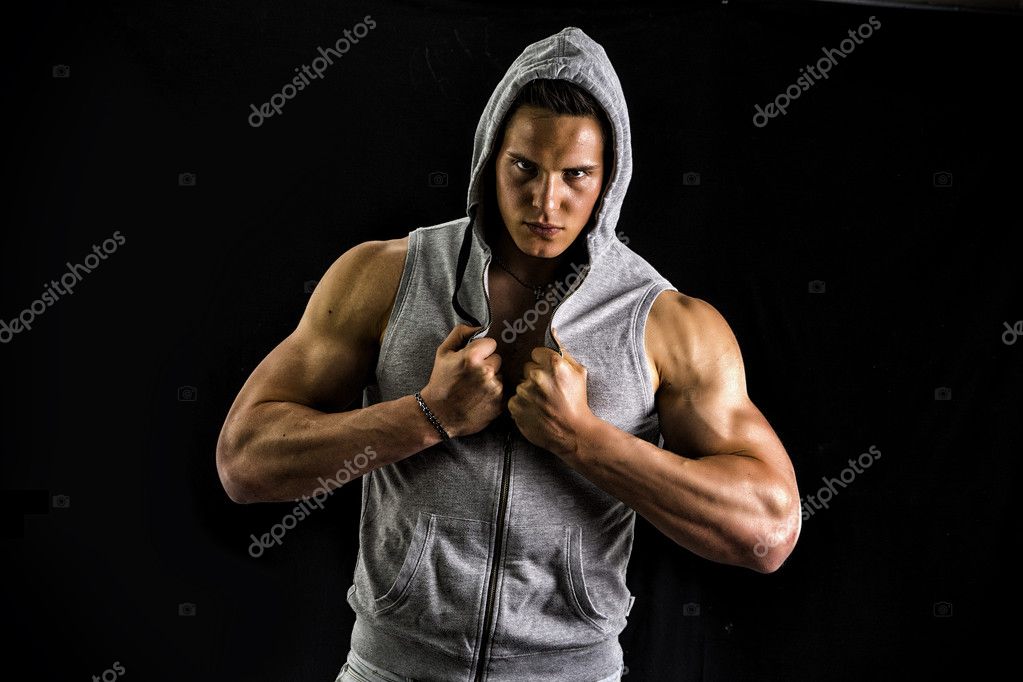 Man chest hoodie 2025