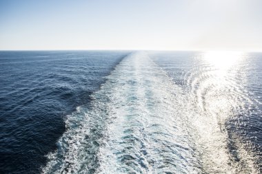 Uyku modundan çıkarma gemisi masmavi gün boyunca