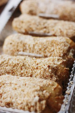 Vanilya kremalı nefis ekler.